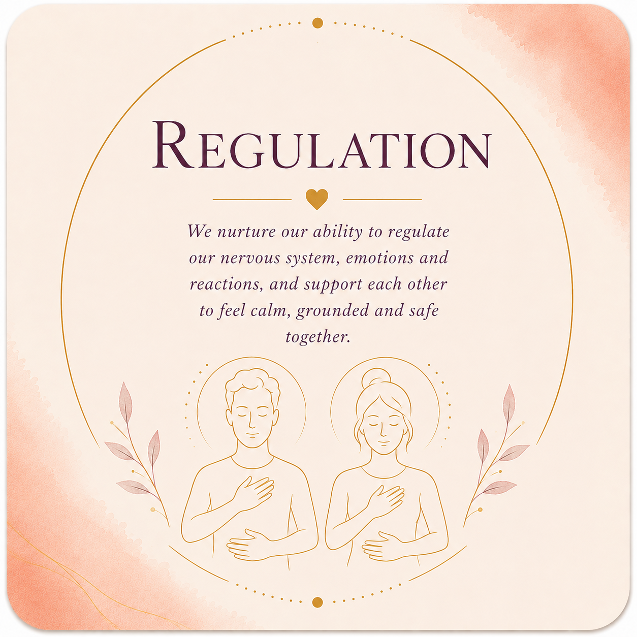 Regulation pillar card